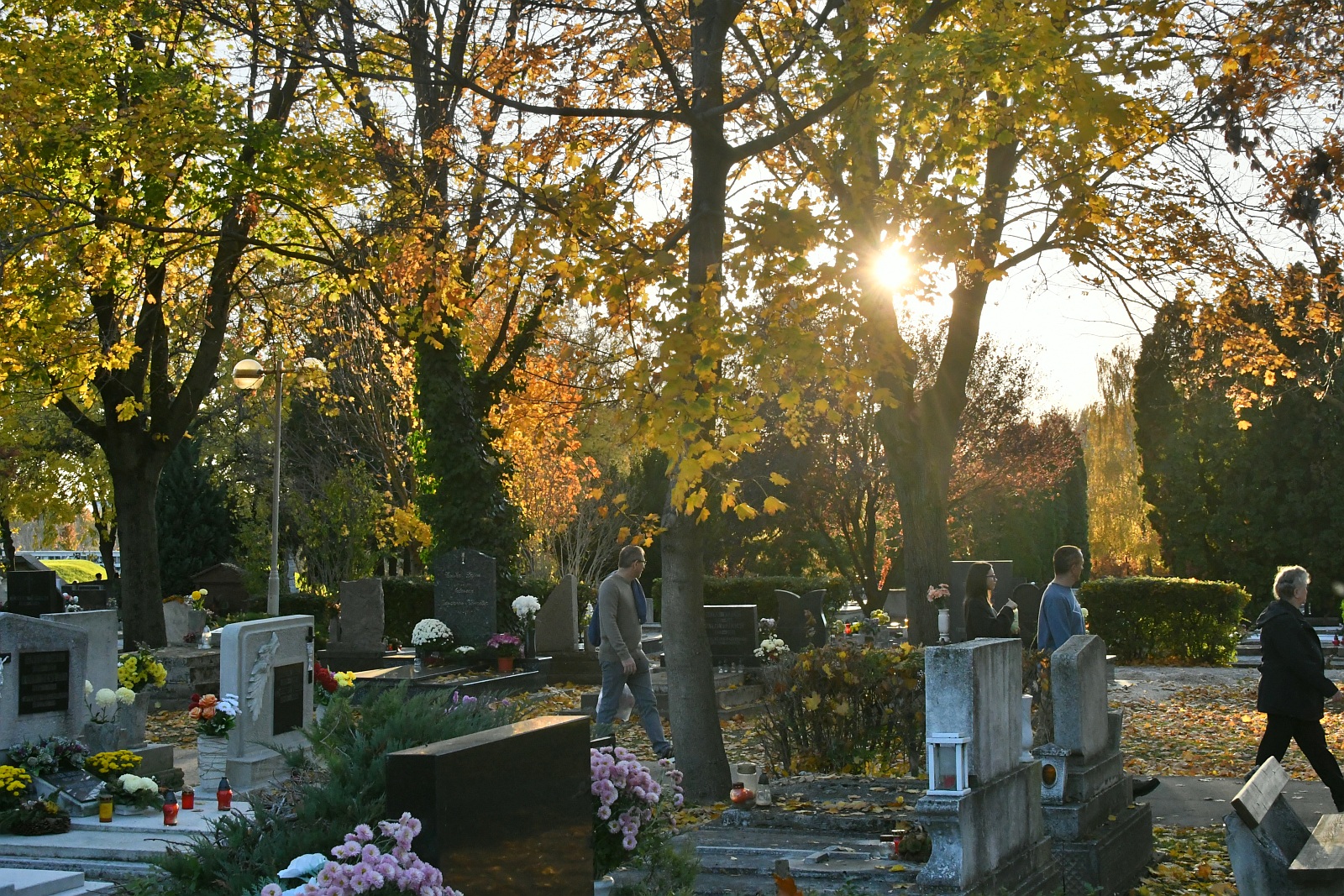 Örök világosság a temetőkertekben - Ökumenikus megemlékezés a Béla úti temetőben